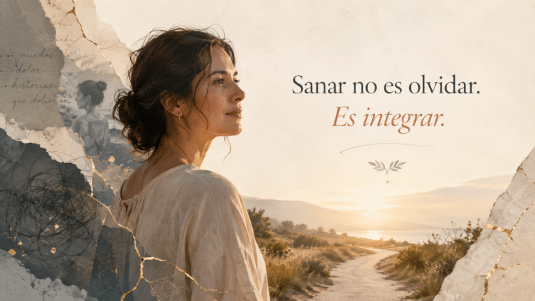 ¿Y si el dolor no estuviera en lo que viviste, sino en el significado que aprendiste a darle?