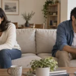 Pareja que siente un desequilibrio en el esfuerzo de la relación
